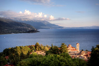 Lake Ohrid in Macedonia