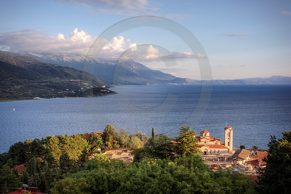 Lake Ohrid in Macedonia