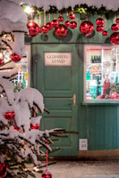 Gluehwein Stand at Christmas Market