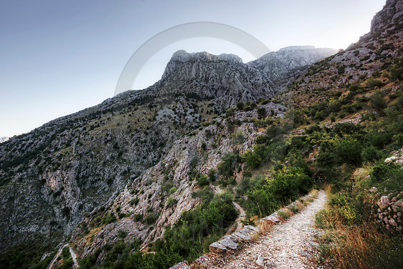 Dawn in the Mountains of Montenegro