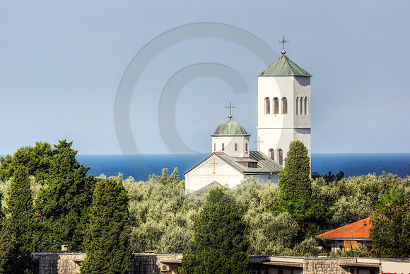 St. Nicholas Orthodox Church in Ulcinj Montenegro