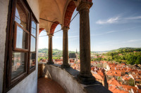 Tower Scenic in Historic Europe