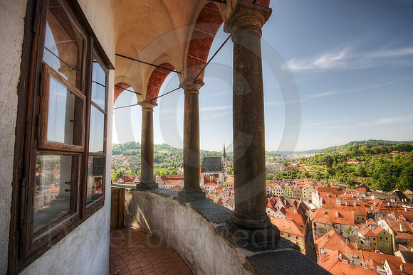 Tower Scenic in Historic Europe