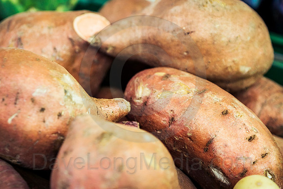 Sweet Potatoes at the Market