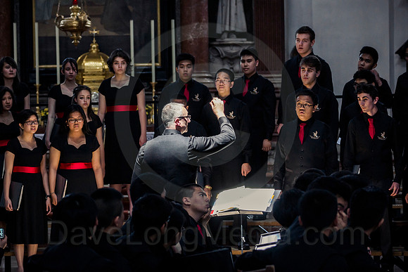 Singing Group Performing in Salzburg Cathedral