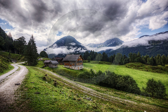 Chalet in the Alps