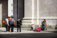 Street Musicians in Salzburg Austria