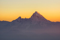 Alpenglow on Germany's Highest Peak