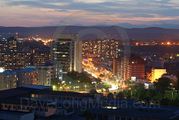 Nightscape - Prishtina, Kosovo