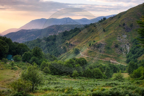 Kosovo Mountain Landscape