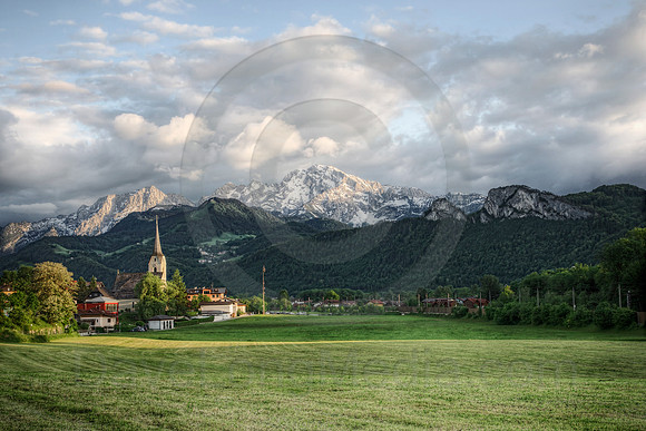 Village in the Alps