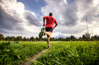 Running in the Alps