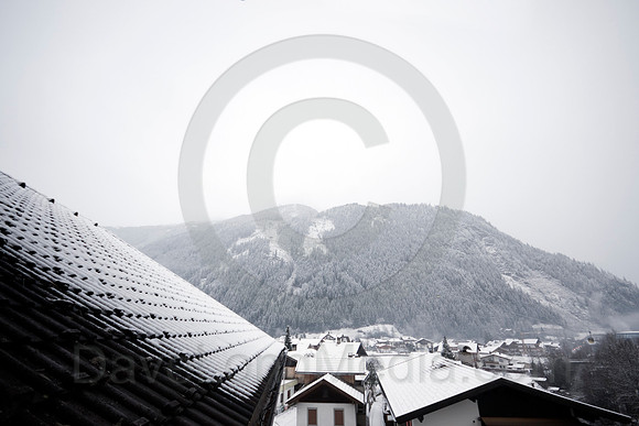 Mayrhofen Austria in Winter