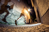 City Running at Night