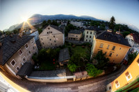 Bird's Eye View of Historic Europe