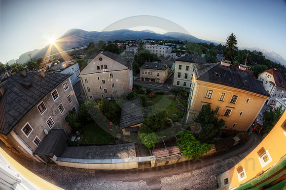 Bird's Eye View of Historic Europe