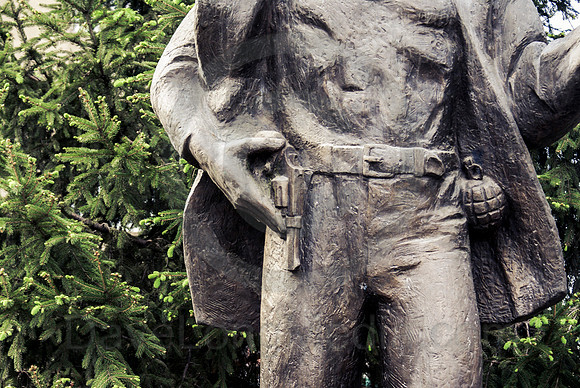 Kosovo War Statue