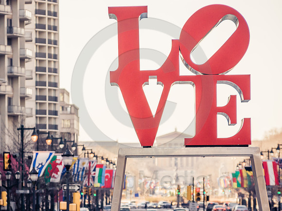 Love Park in Philadelphia