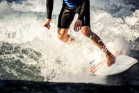 River Surfing on the Almkanal