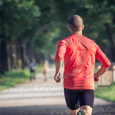 Young Man Running