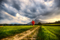 Running Through Alpine Valley