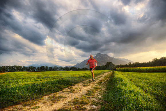 Running Through Alpine Valley