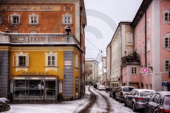 Historic Salzburg in Winter