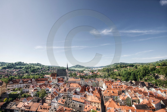 Cesky Krumlov in Bohemia