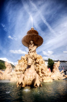 Salzburg Residenzplatz Fountain