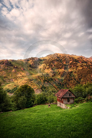 Remote Mountain Cabin