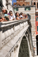 Tourists in Venice Italy