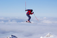 Airborne Skiier