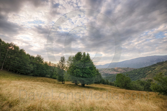 Rural Mountain Landscape