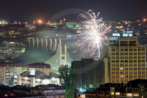 Celebration in Prishtina Kosova