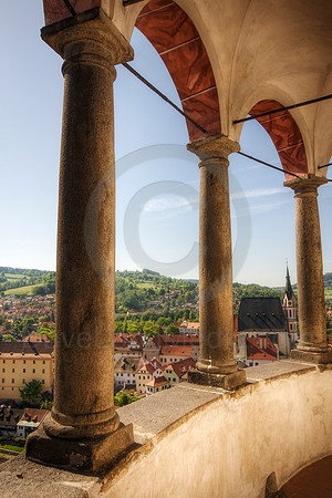 Tower Scenic in Historic Europe