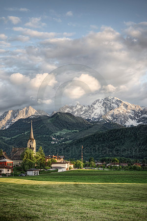 Village in the Alps
