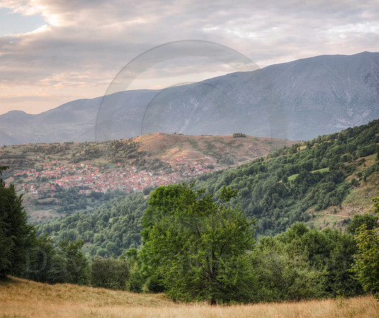Rural Mountain Landscape