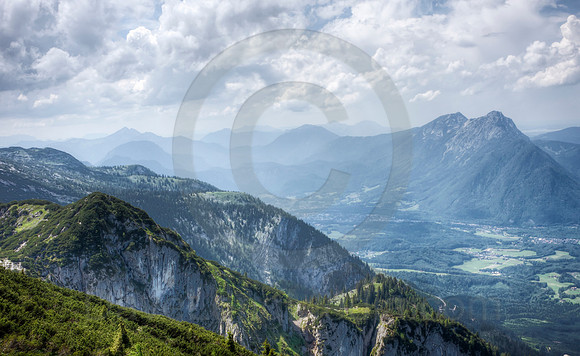 Summer Alpine Landscape