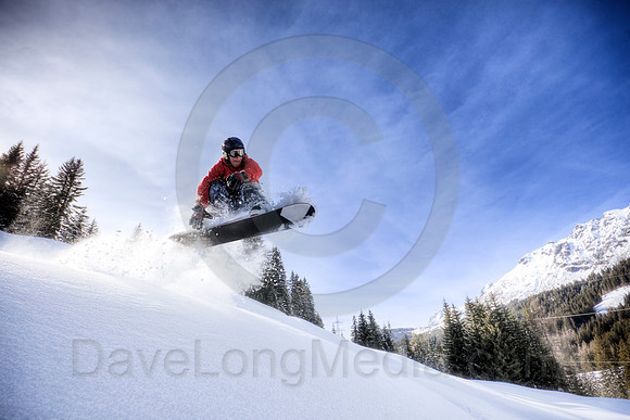 Backcountry Snowboarder