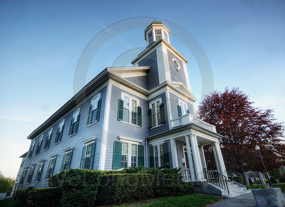 Historic New England Town Hall