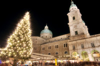 Weihnachtsmarkt in Salzburg Austria