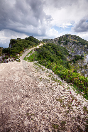 Hiking Trail in the Alps
