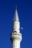 Minaret on Blue Sky