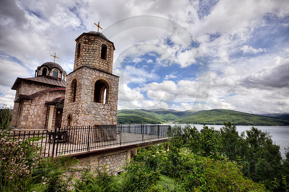 Orthodox Church in Mavrovo Macedonia