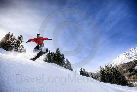 Backcountry Snowboarder