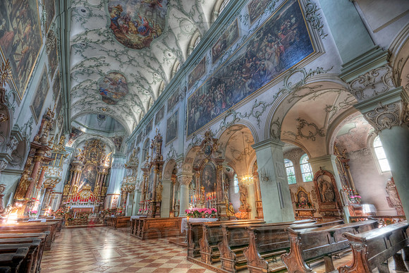 St Peters Church in Salzburg