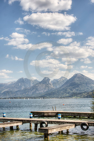 Lake Wolfgangsee in Austria