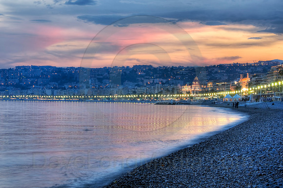 Evening on the French Riviera