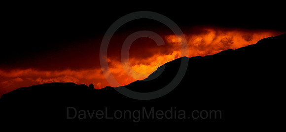 Sunset in the Alps