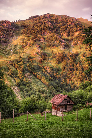 Remote Mountain Cabin